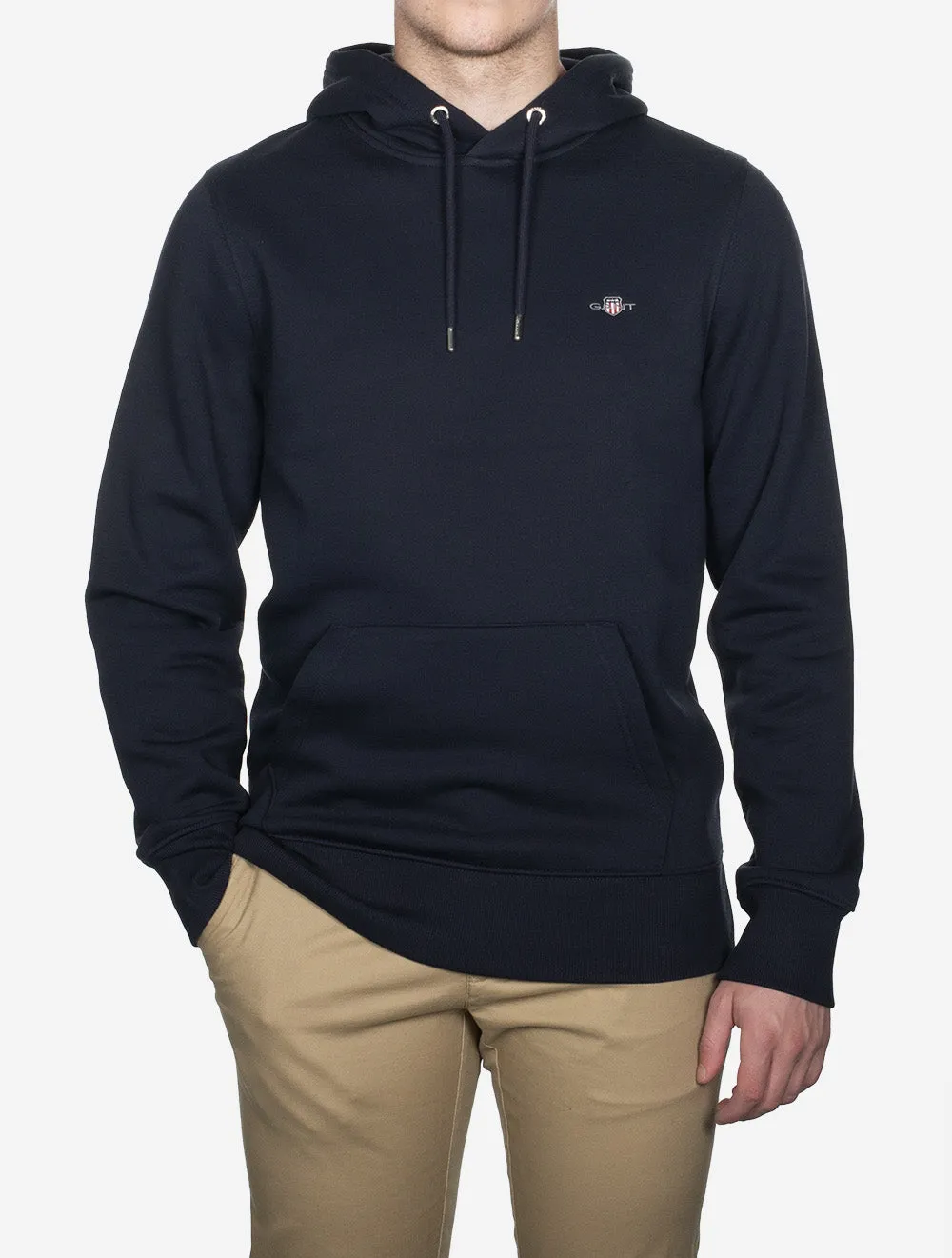 Regular Shield Hoodie Evening Blue