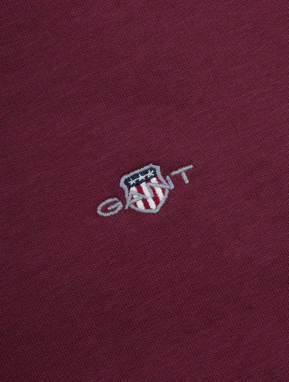 Regular Shield Hoodie Wine Red
