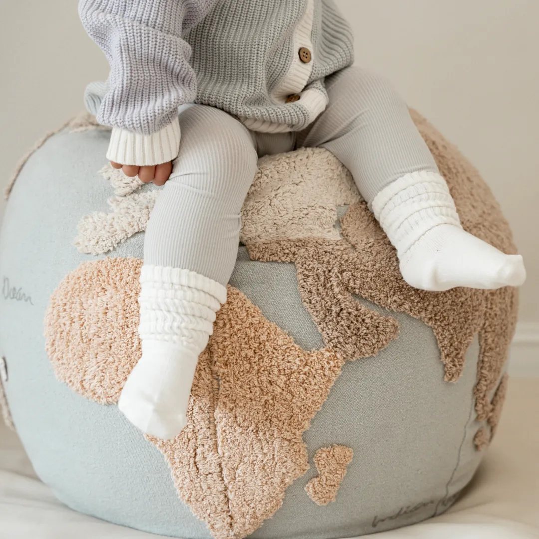 Ribbed Modal Pant Babykids_Atlas-Grey
