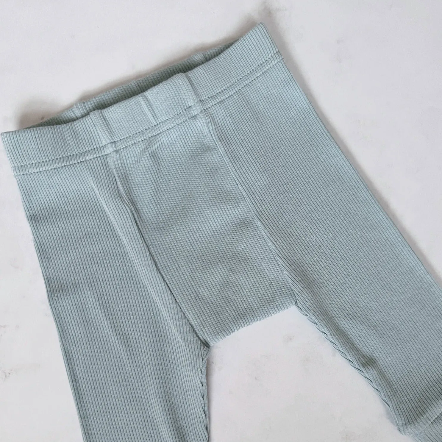 Ribbed Modal Pant Babykids_Atlas-Grey