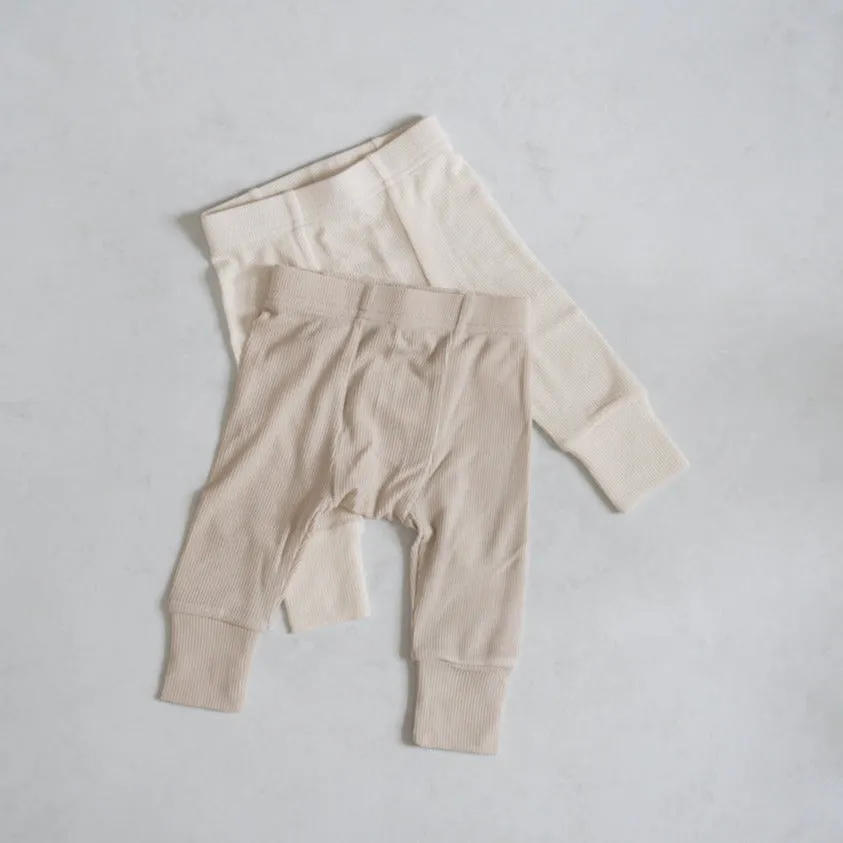 Ribbed Modal Pant Babykids_Atlas-Grey