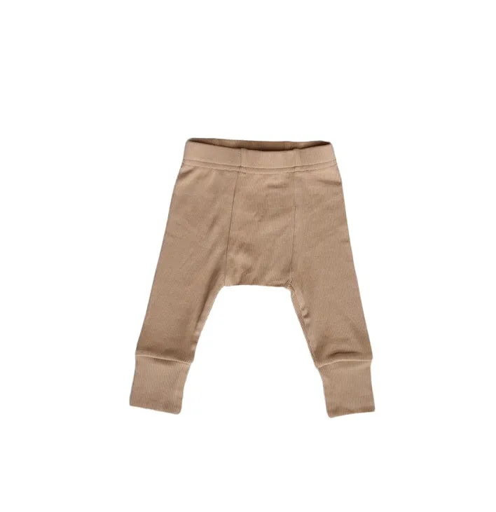 Ribbed Modal Pant Babykids_Atlas-Grey