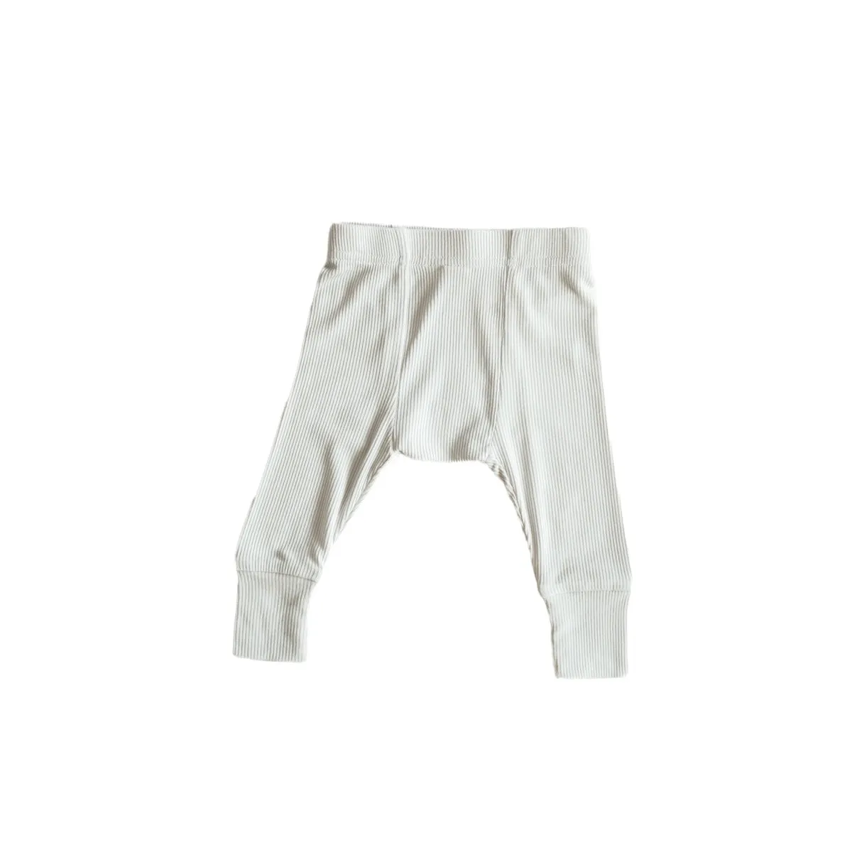 Ribbed Modal Pant Babykids_Atlas-Grey
