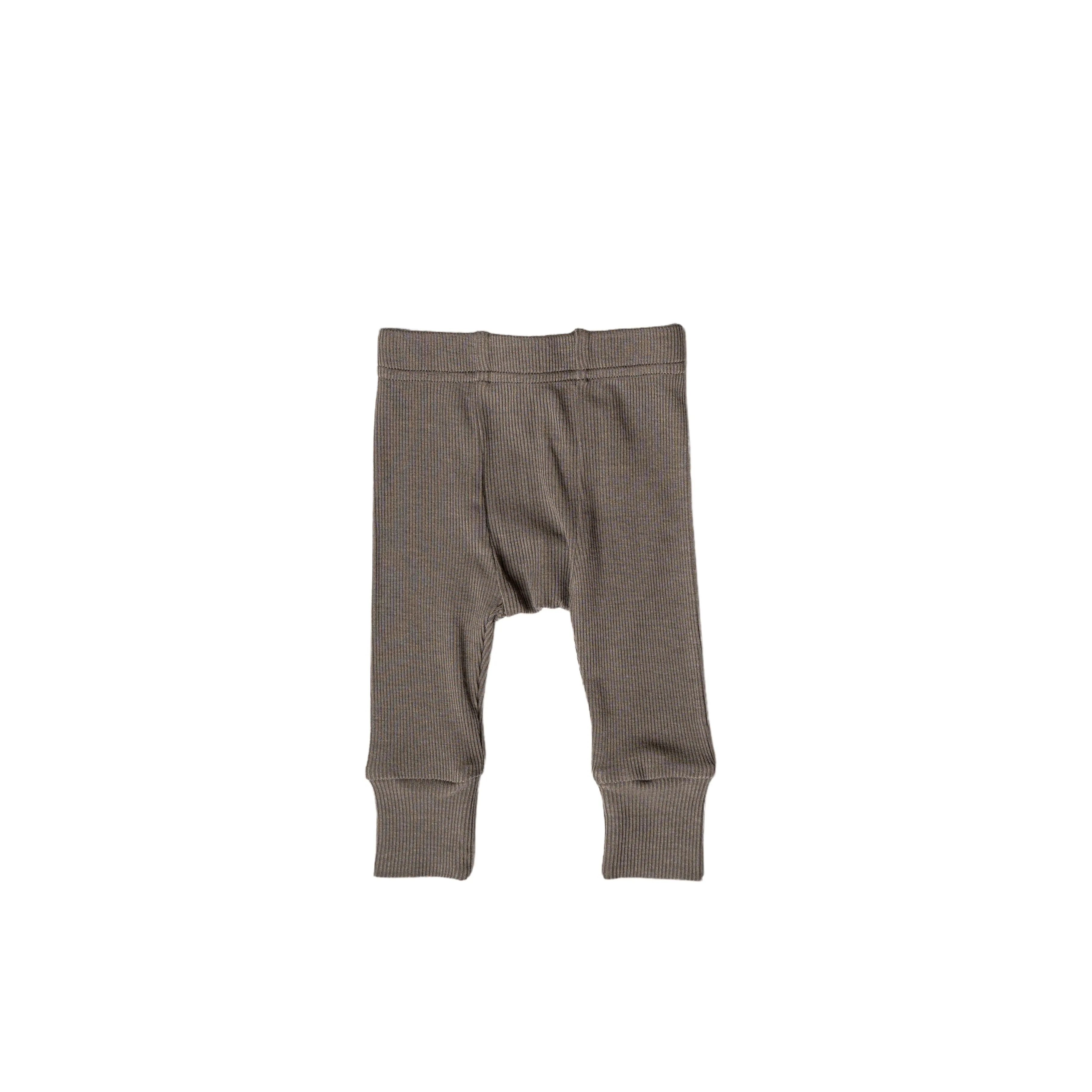 Ribbed Modal Pant Babykids_Atlas-Grey
