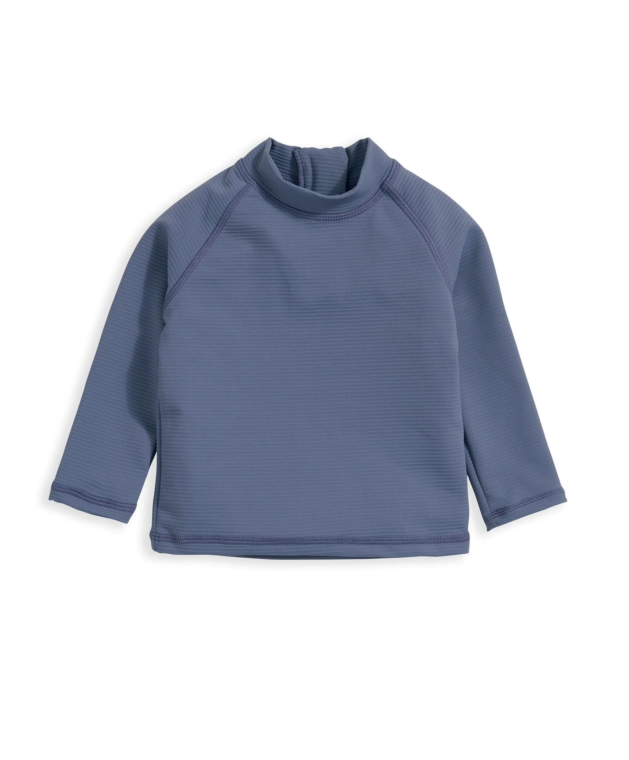 Ribbed Rash Top Swimwear - Blue Babykids Mamas & Papas