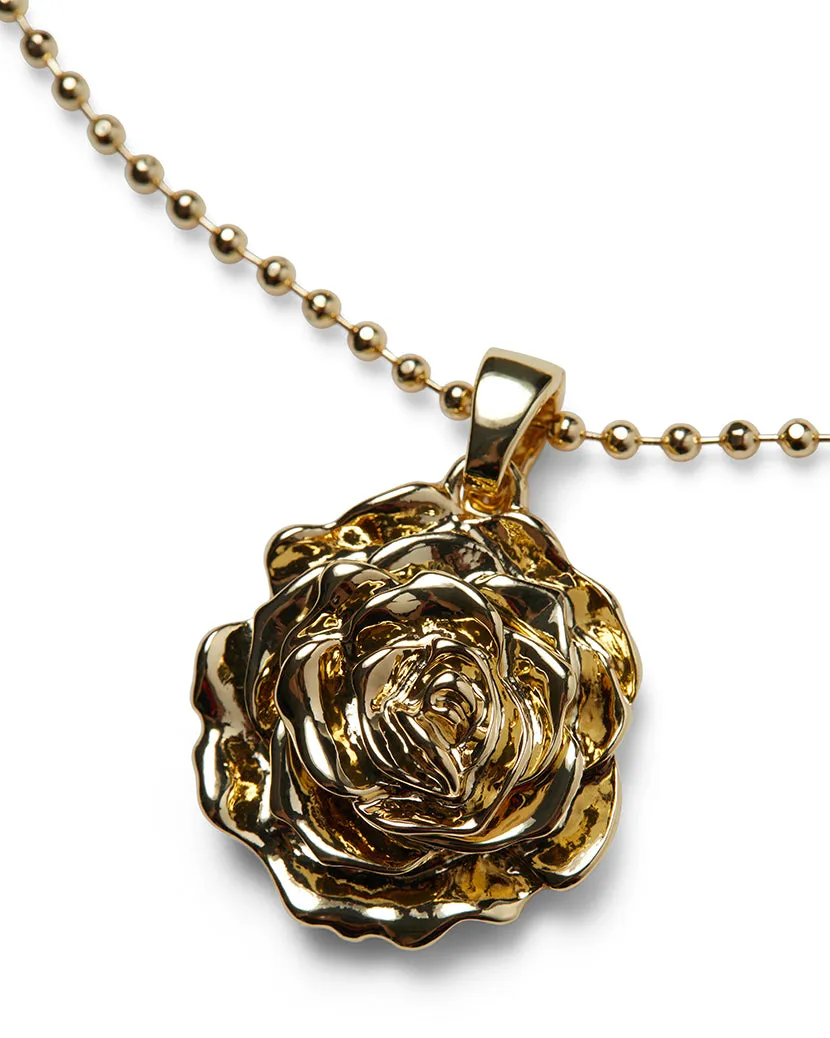 Rose Choker On Chain