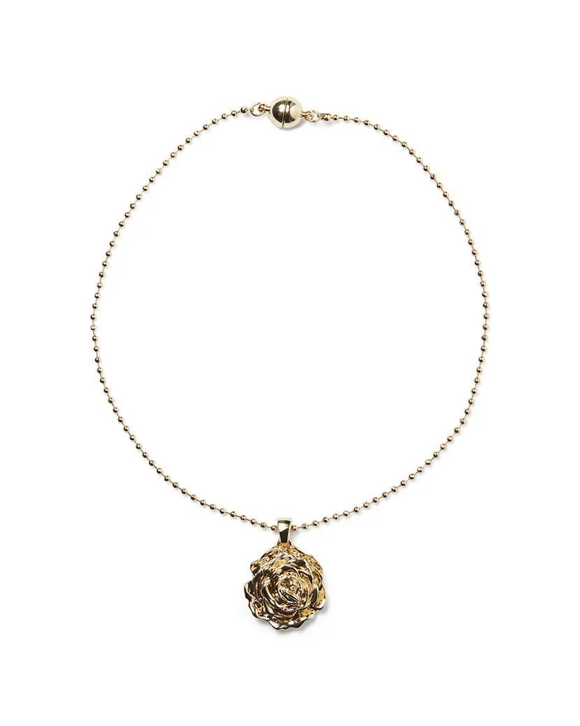 Rose Choker On Chain
