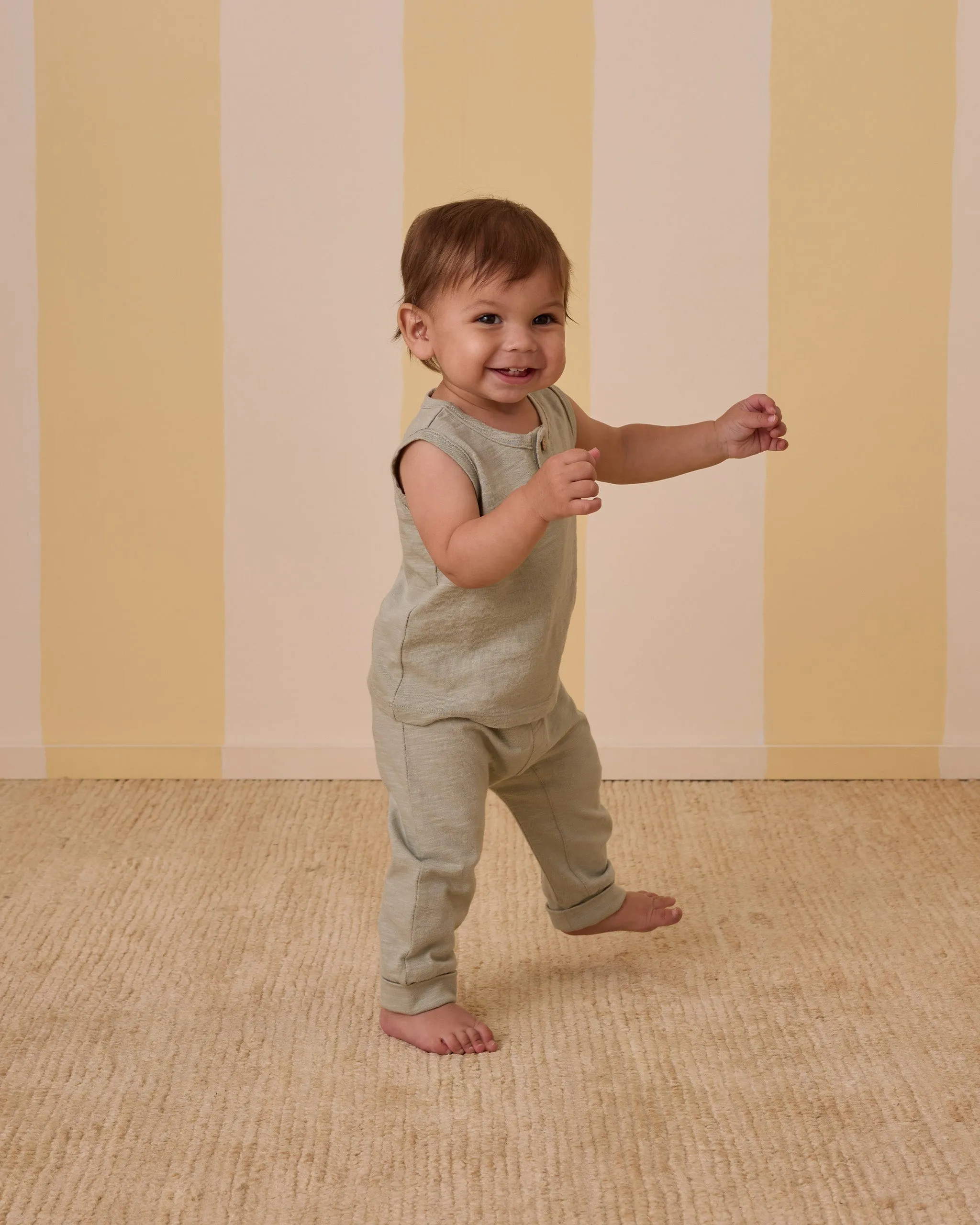 Rylee   Cru Babykids Baby Cru Pant | Sage