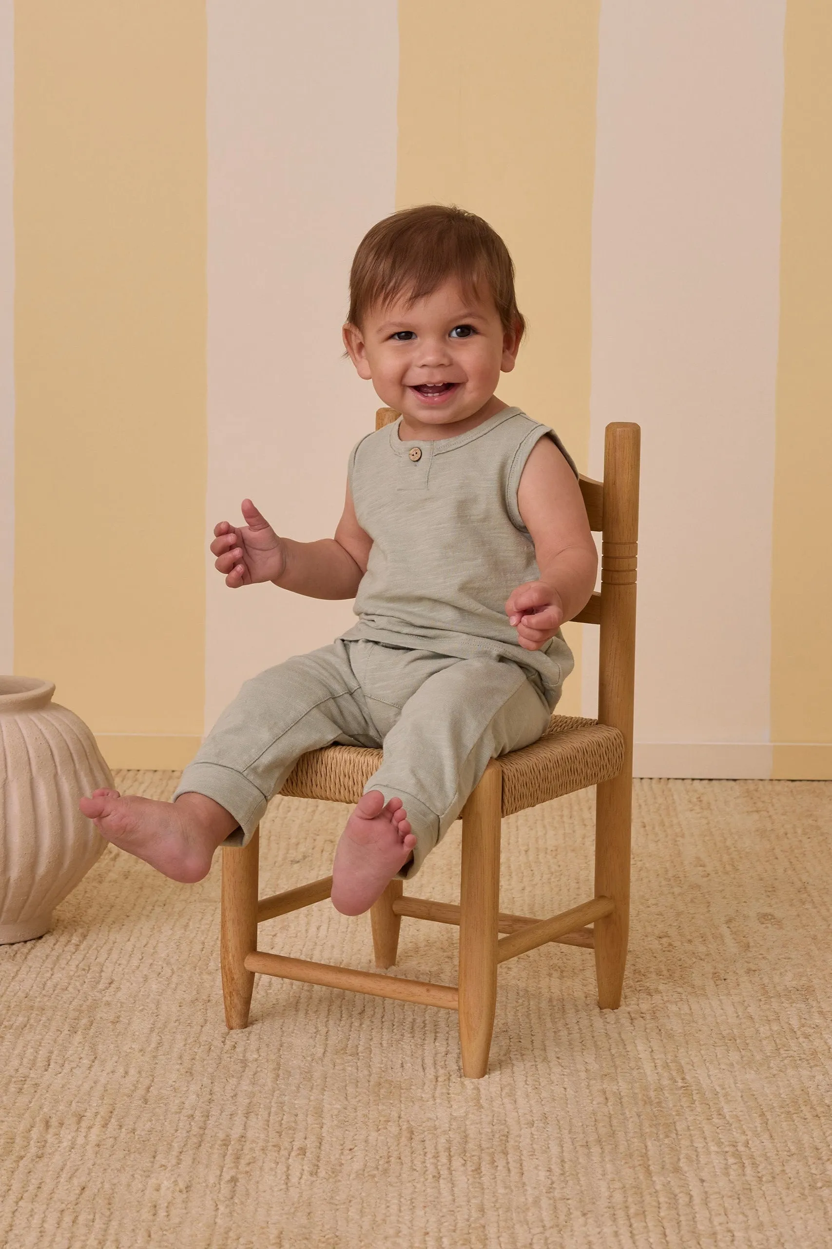 Rylee   Cru Babykids Baby Cru Pant | Sage
