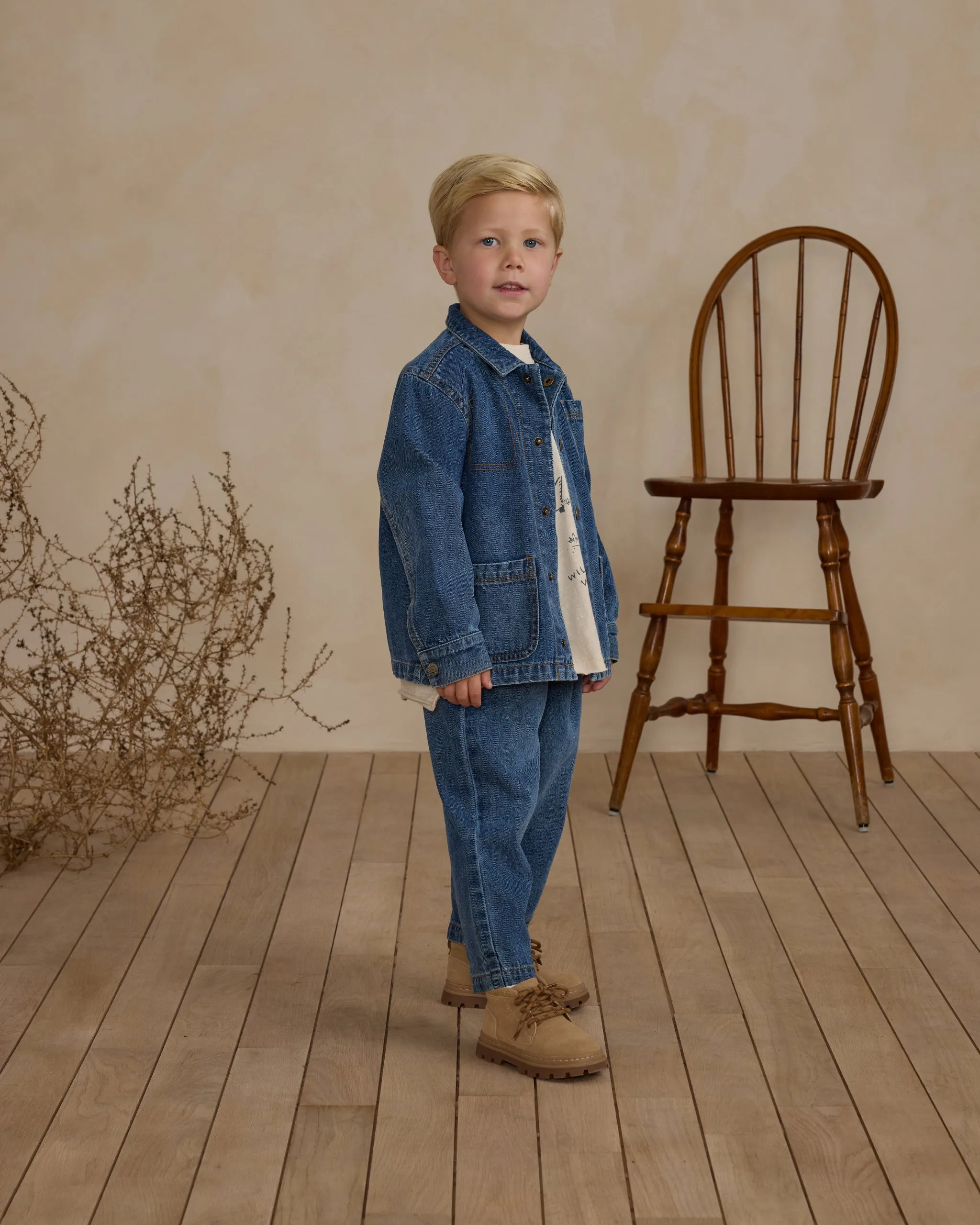 Rylee   Cru Babykids Baggy Pant | Indigo