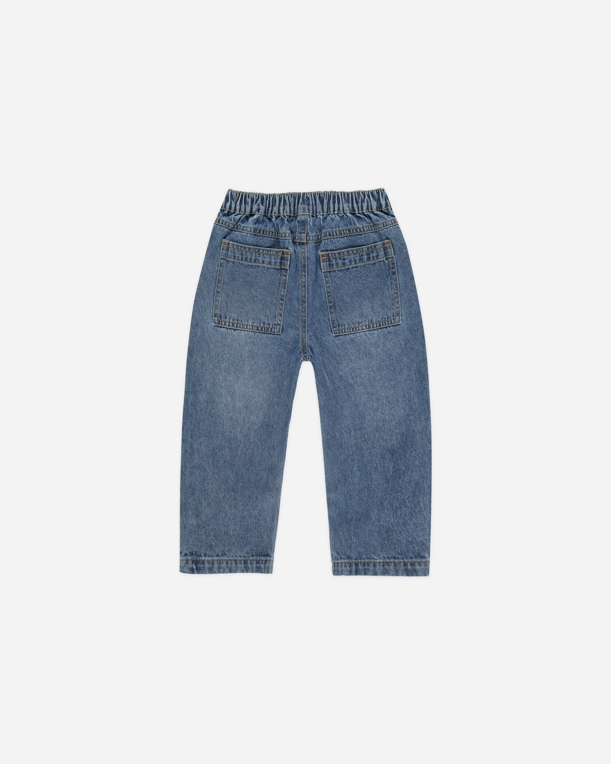 Rylee   Cru Babykids Barrel Pant | Indigo
