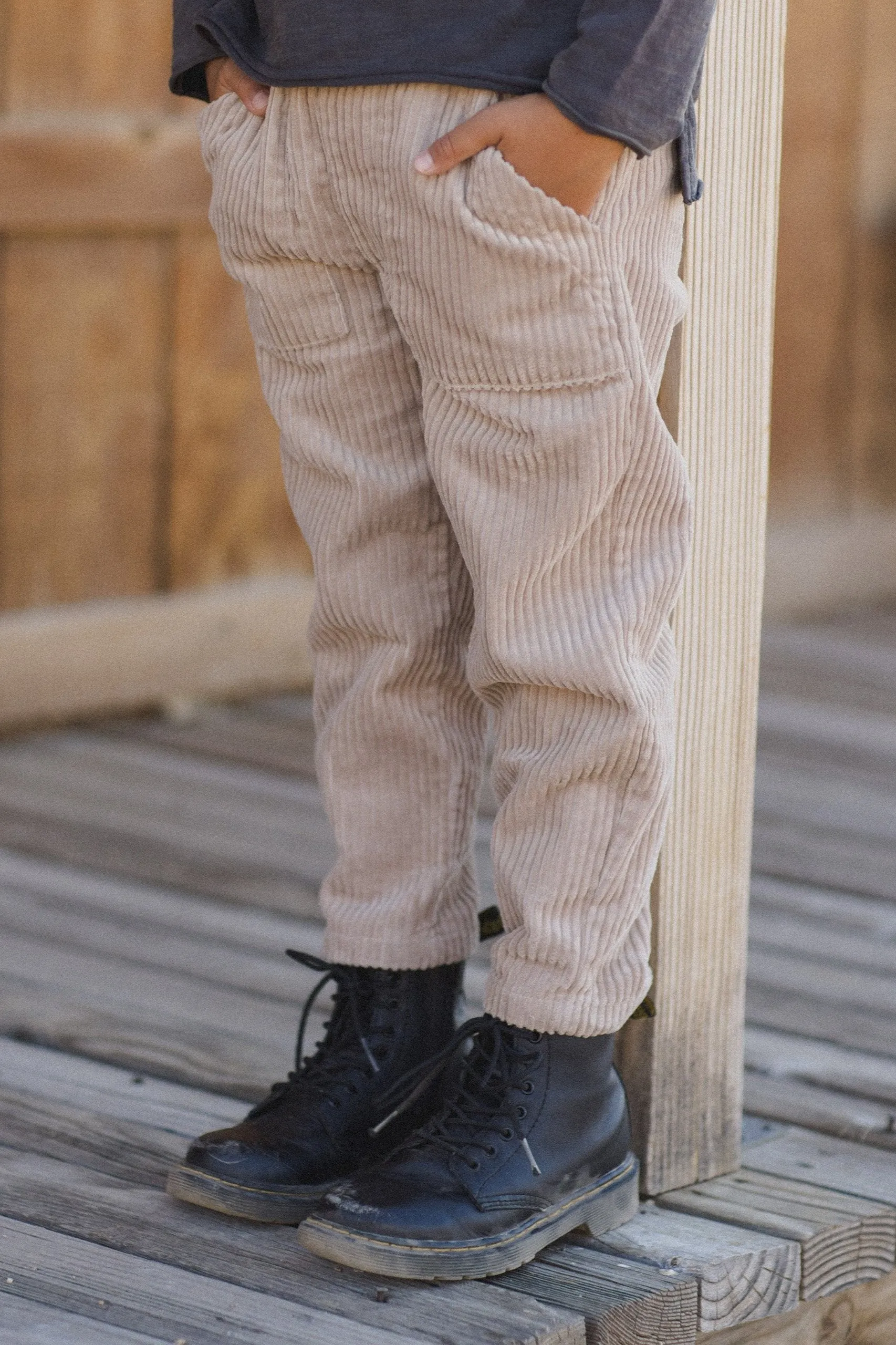 Rylee   Cru Babykids Oliver Pant | Sand