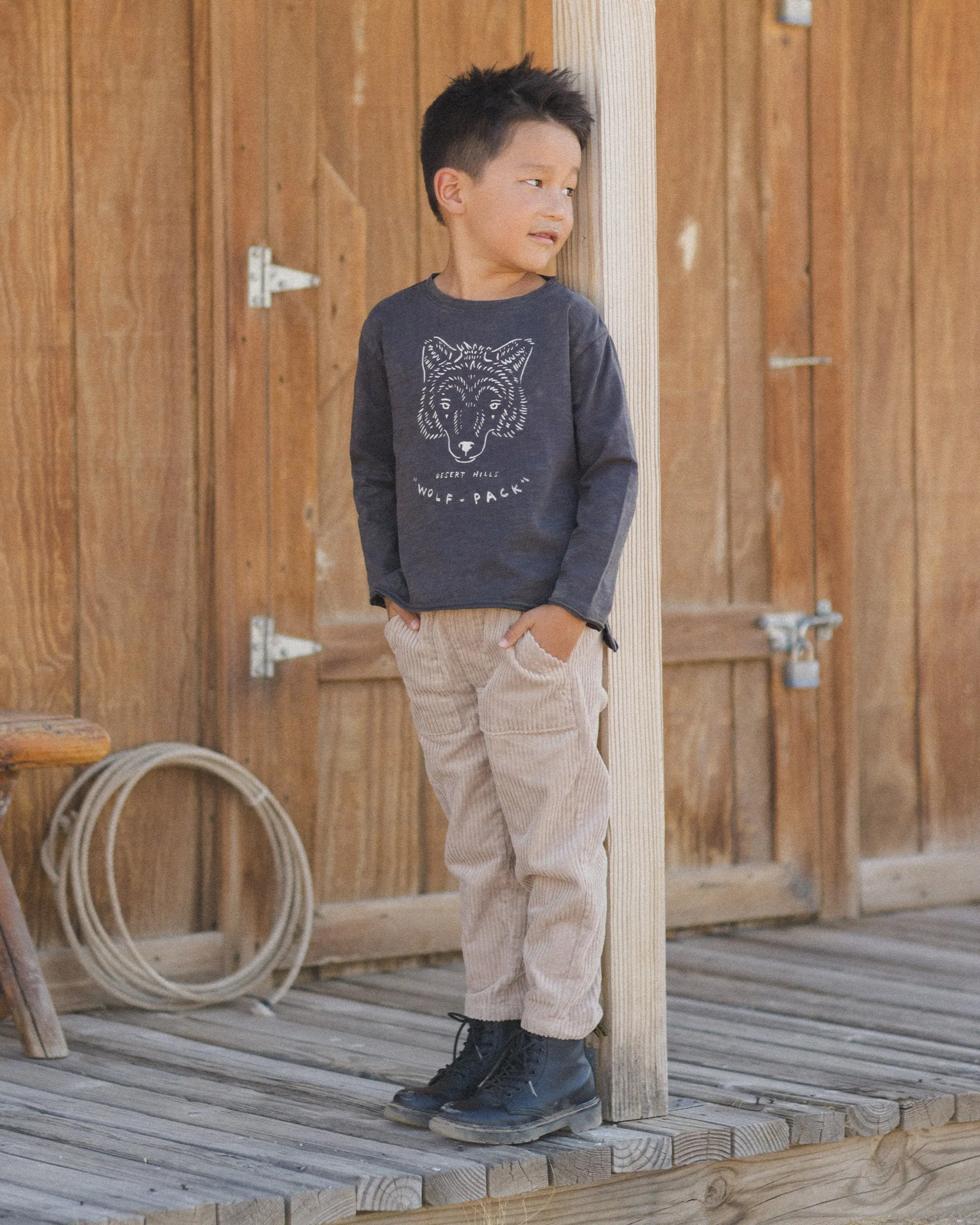 Rylee   Cru Babykids Oliver Pant | Sand