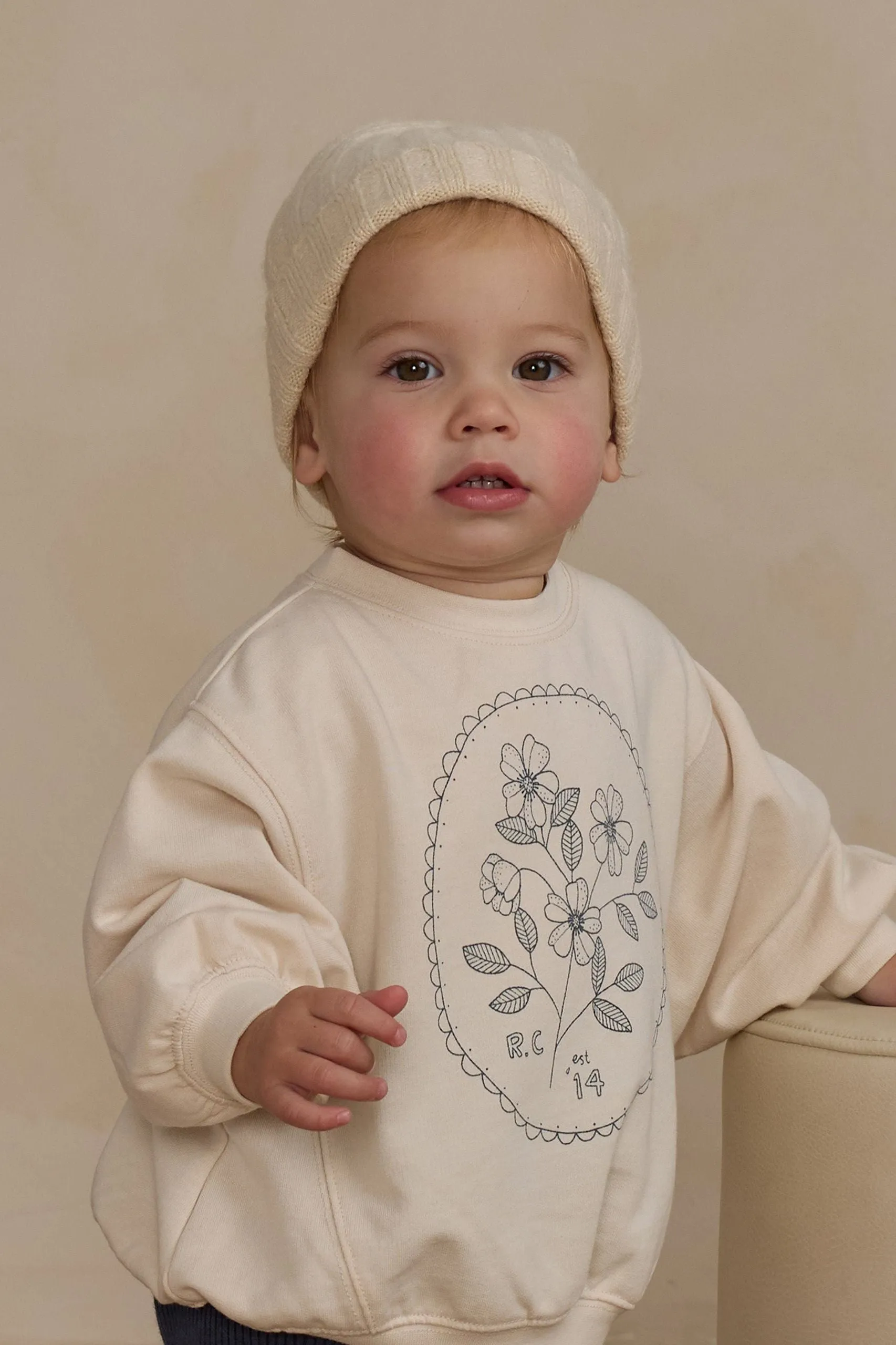 Rylee   Cru Babykids Oversized Sweatshirt | Wildflower