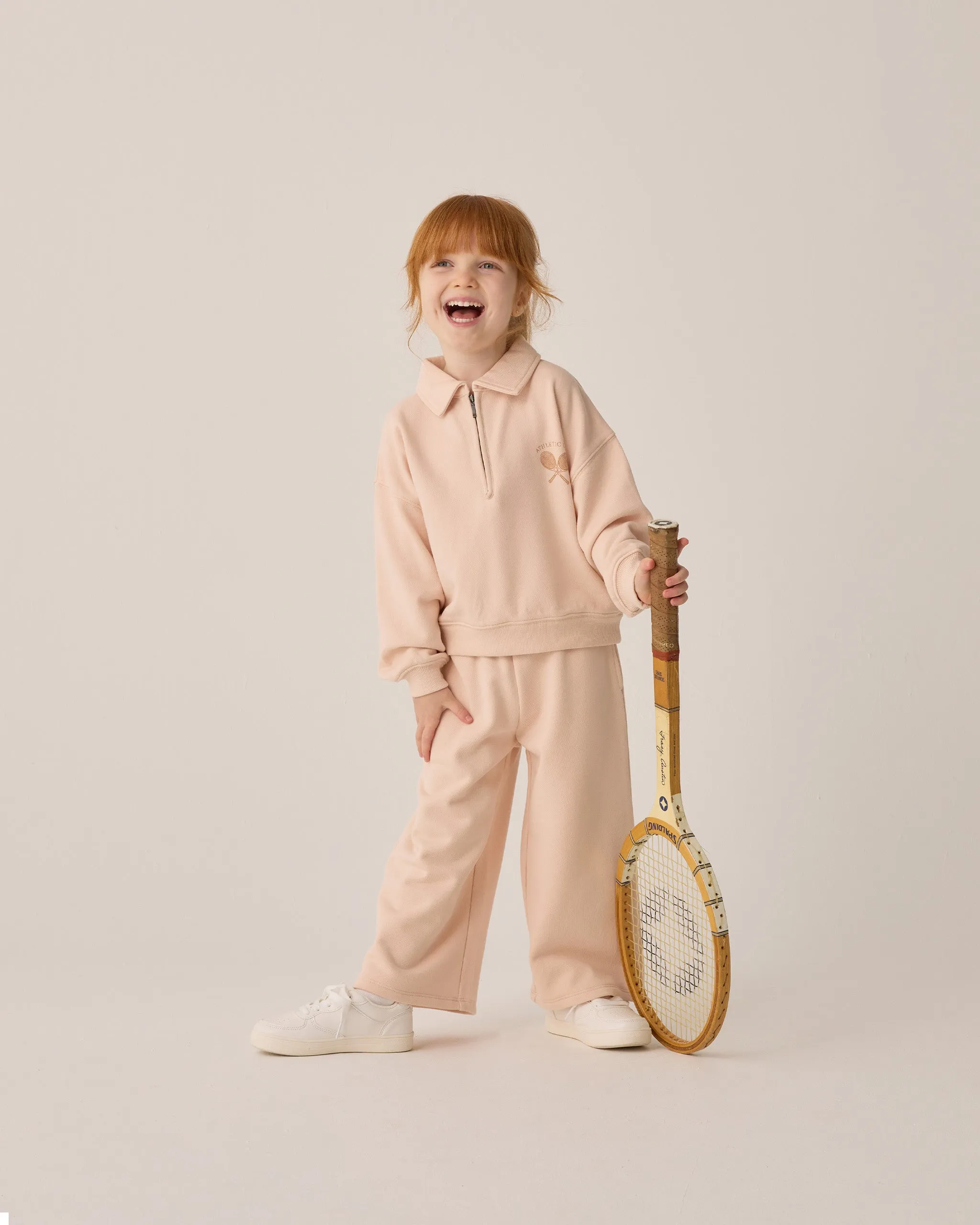 Rylee   Cru Babykids Quarter Zip Sweater| Shell