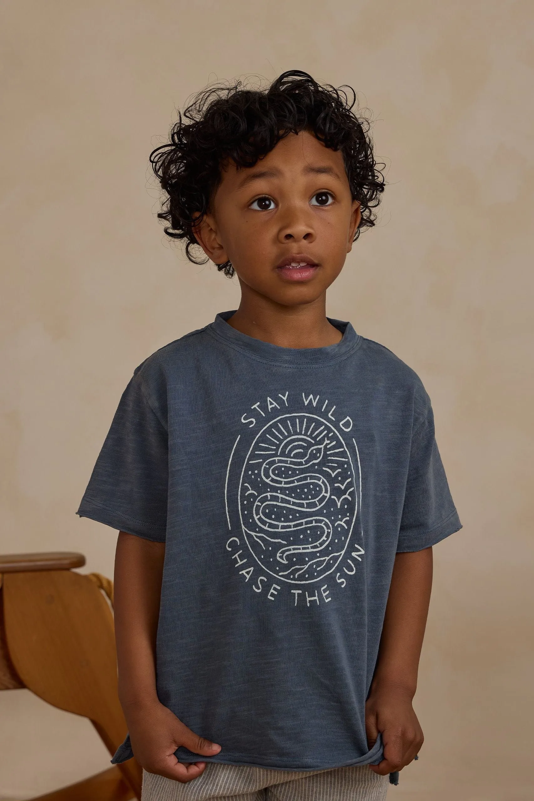 Rylee   Cru Babykids Raw Edge Tee | Stay Wild