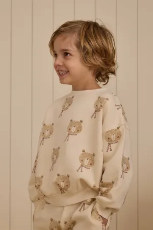 Rylee   Cru Babykids Relaxed Sweatshirt | Bears Natural