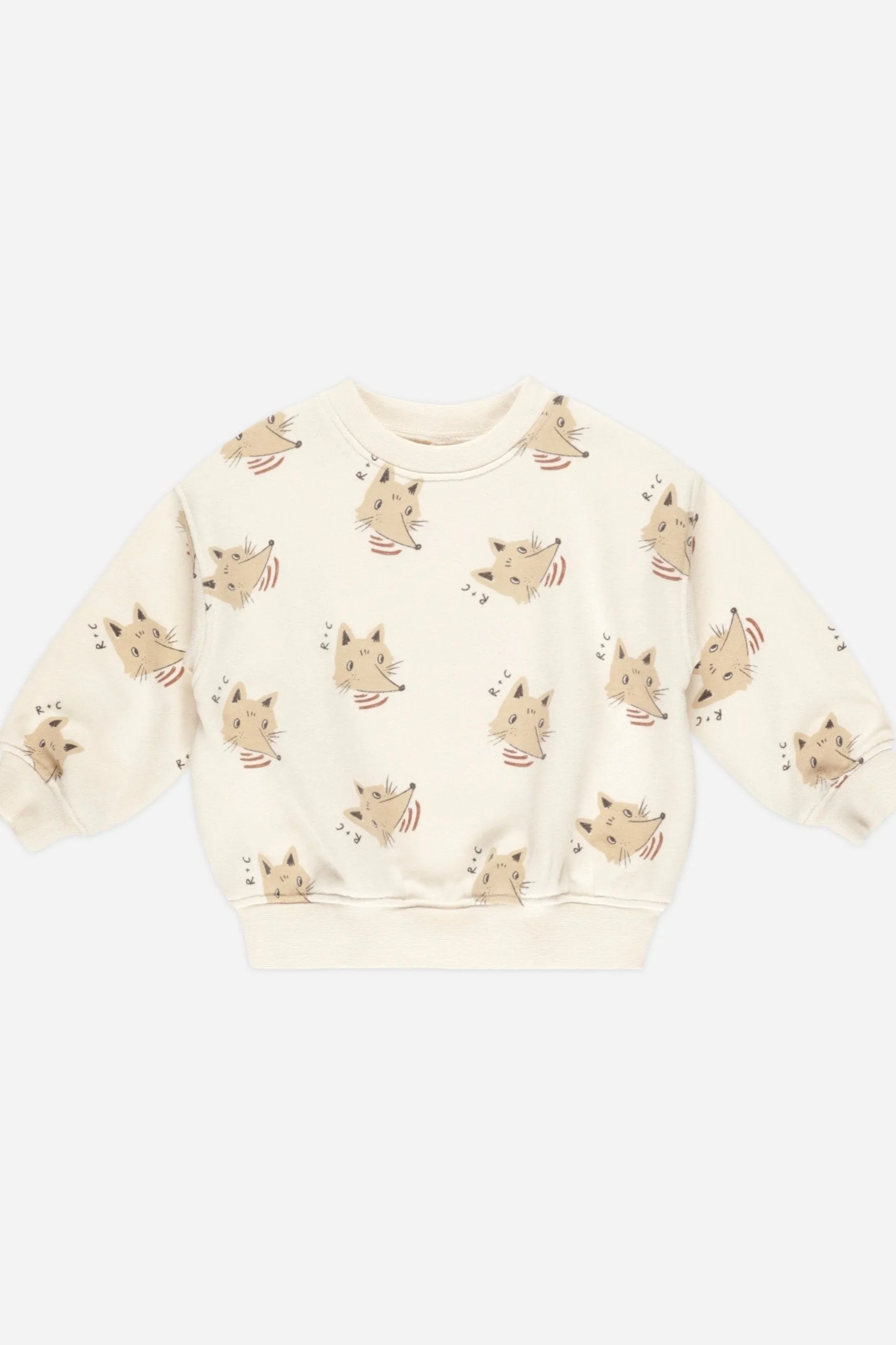 Rylee   Cru Babykids Relaxed Sweatshirt | Coyote Natural