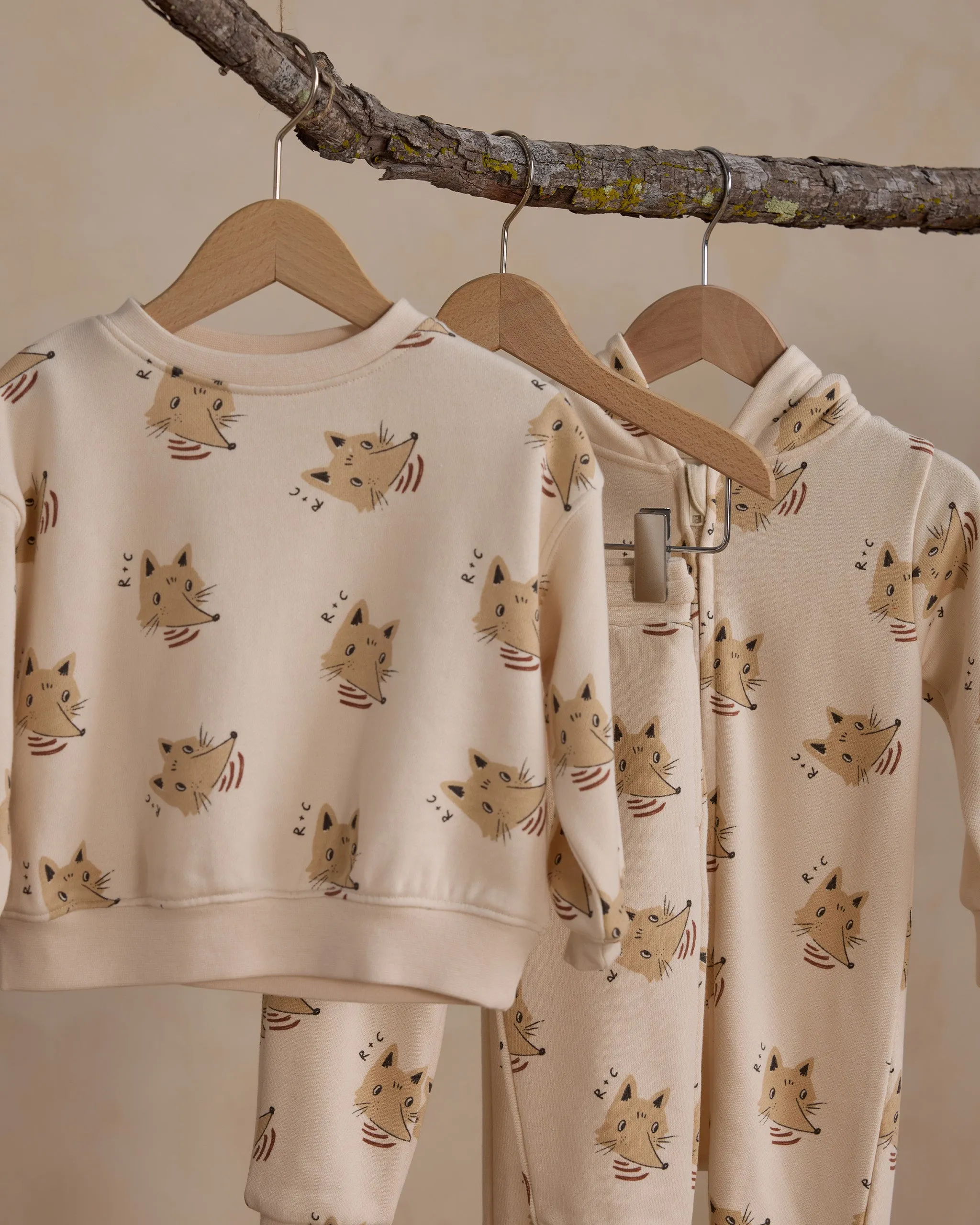 Rylee   Cru Babykids Relaxed Sweatshirt | Coyote Natural