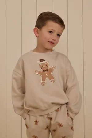 Rylee   Cru Babykids Relaxed Sweatshirt | Gingerbread Stone