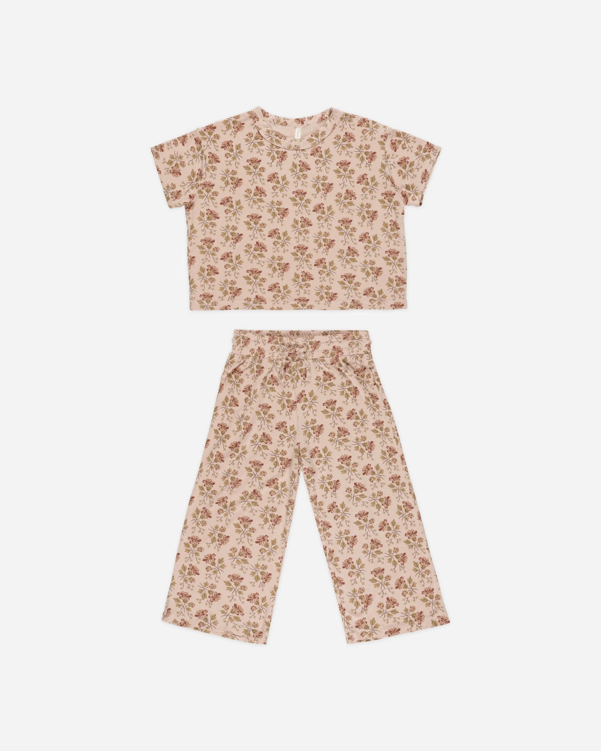 Rylee   Cru Babykids Ruthie Set | French Garden Blush