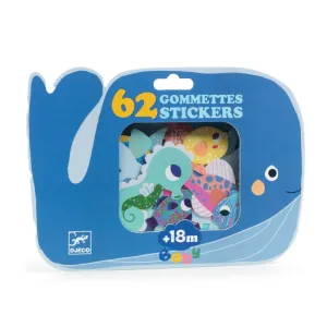 Sea Animals Sticker Set