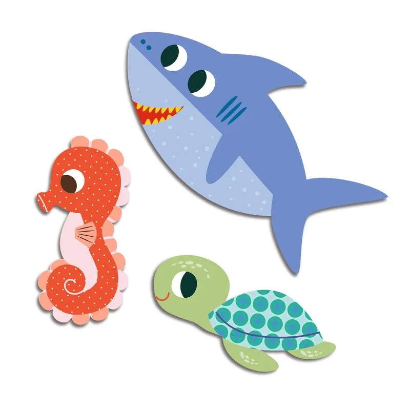 Sea Animals Sticker Set