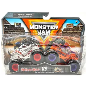 Spin Master Toys Monster Jam Monster Mutt vs Calavera Die-Cast 1:64 Scale Monster Truck 2-Pack