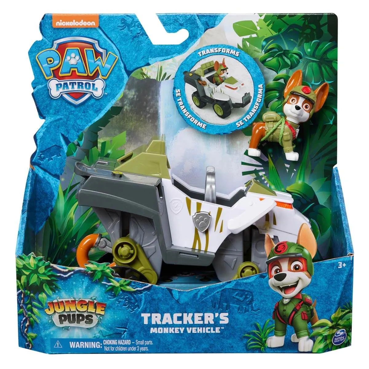 Spin Master Toys PAW Patrol Jungle Pups Tracker’s Monkey Vehicle