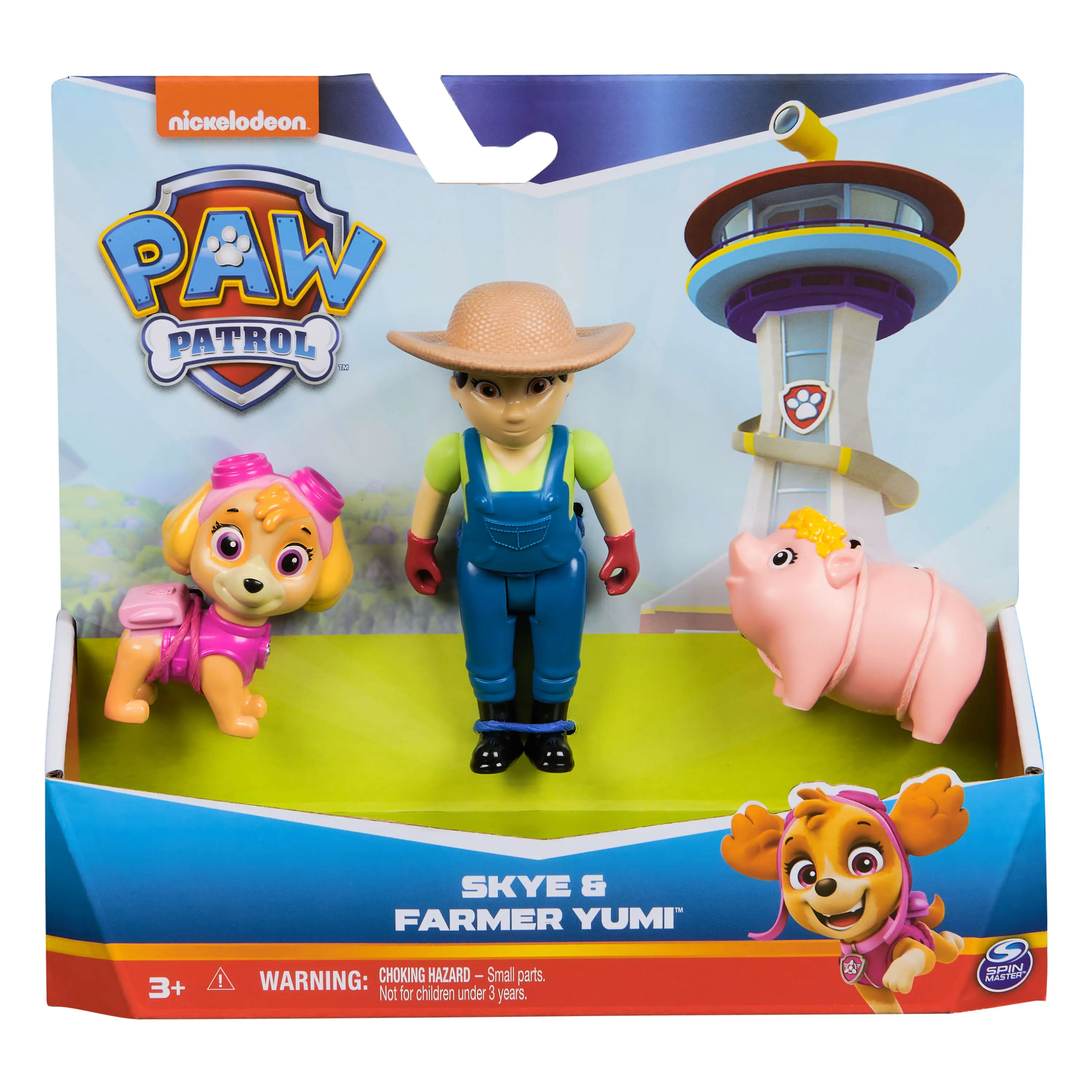 Spin Master Toys Paw Patrol Skye and Farmer Yumi Figure Playset