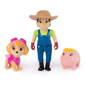 Spin Master Toys Paw Patrol Skye and Farmer Yumi Figure Playset
