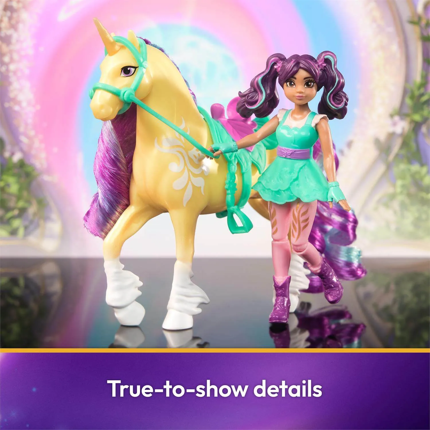 Spin Master Toys Unicorn Academy Ava and Leaf Set
