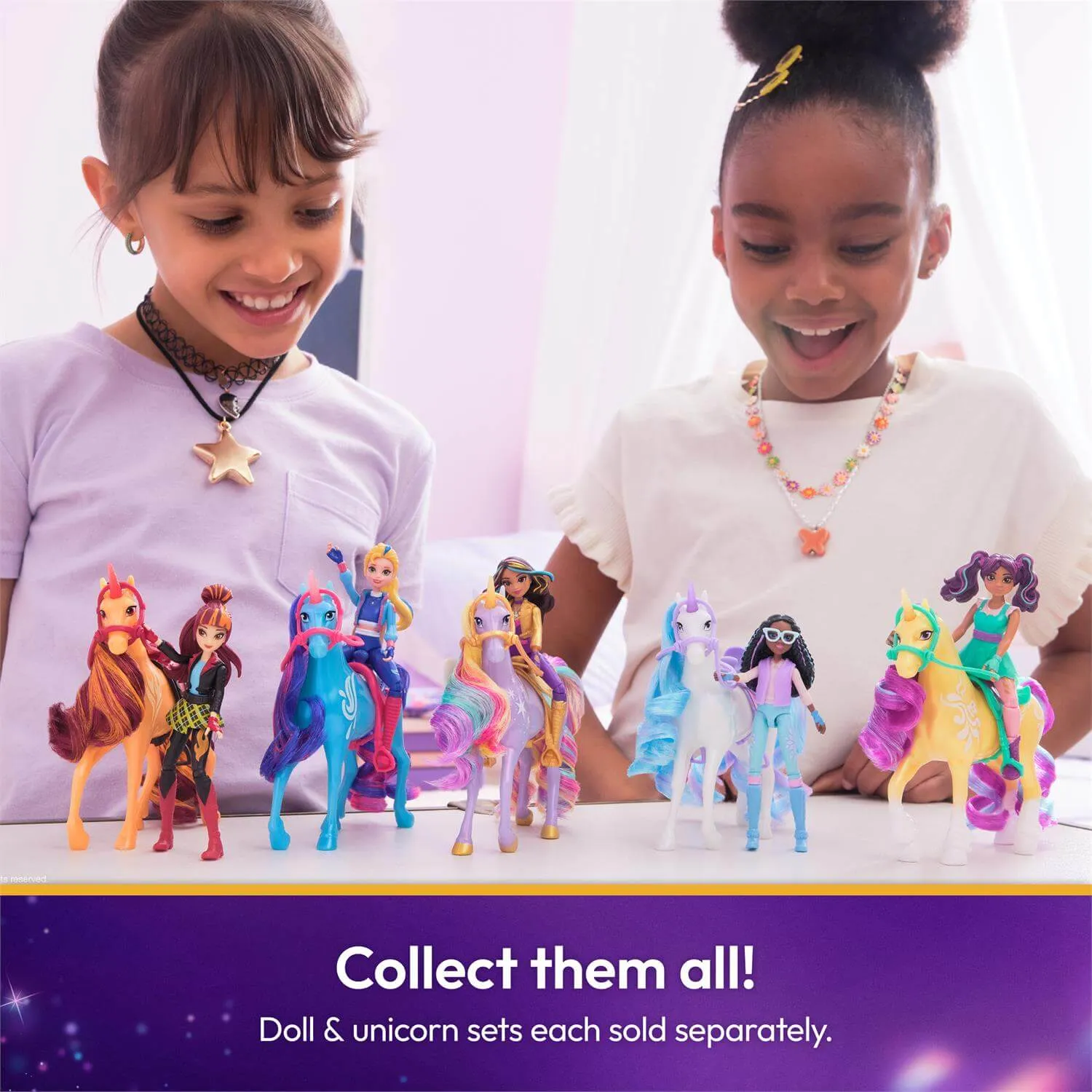 Spin Master Toys Unicorn Academy Ava and Leaf Set