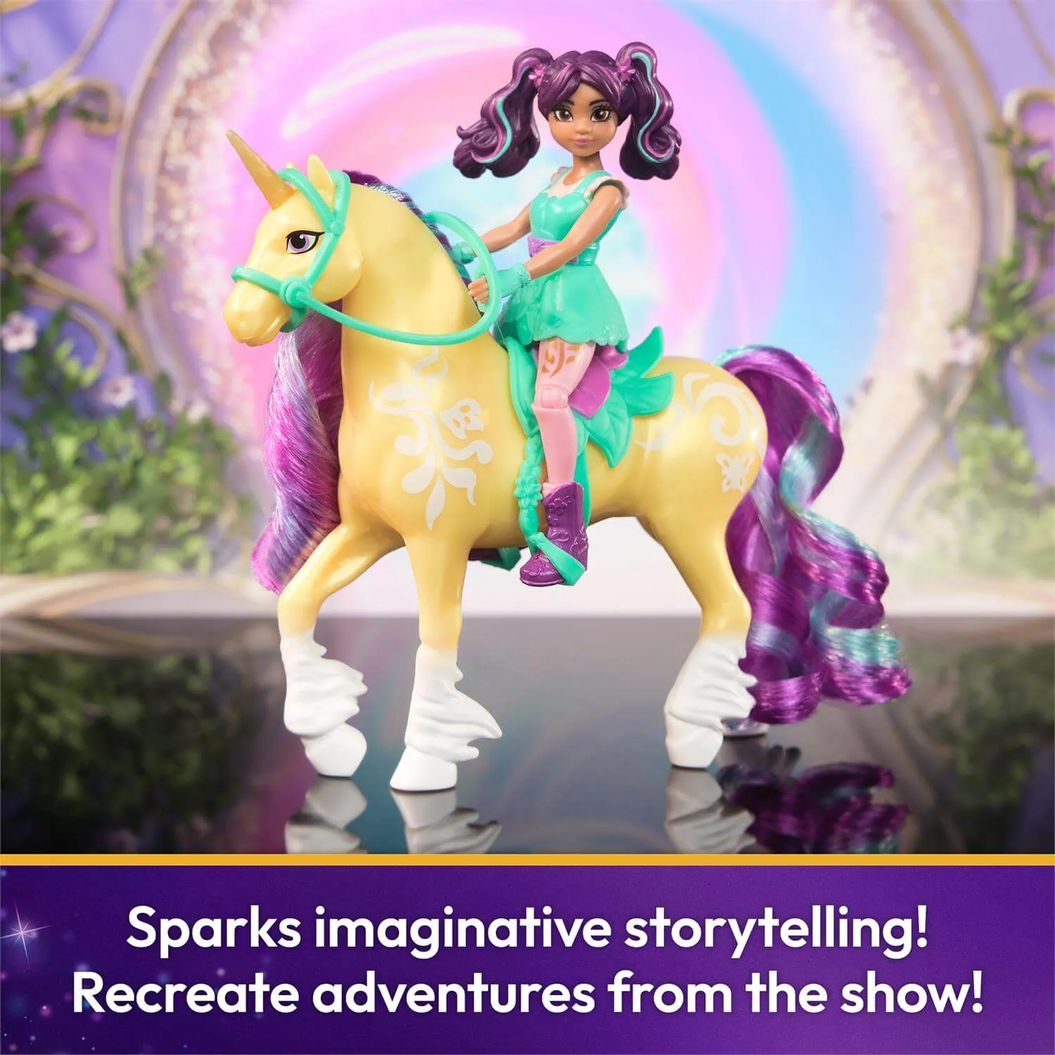 Spin Master Toys Unicorn Academy Ava and Leaf Set