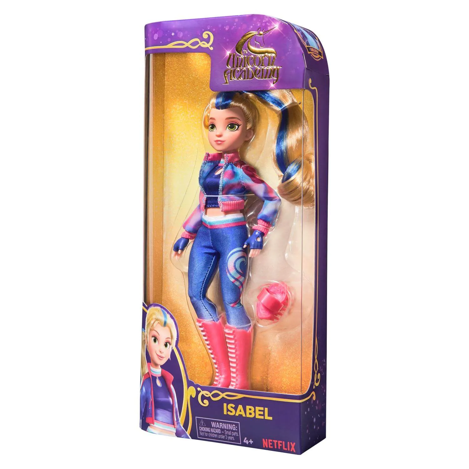 Spin Master Toys Unicorn Academy Isabel 9.5" Fashion Doll
