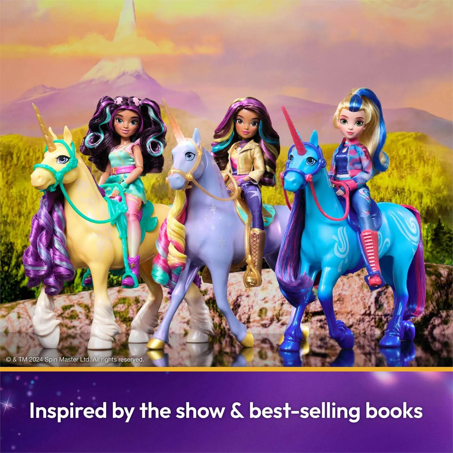 Spin Master Toys Unicorn Academy Isabel 9.5" Fashion Doll