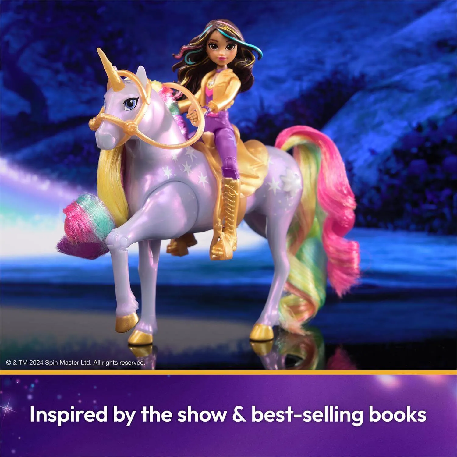 Spin Master Toys Unicorn Academy Sophia and Light Magic Wildstar Set