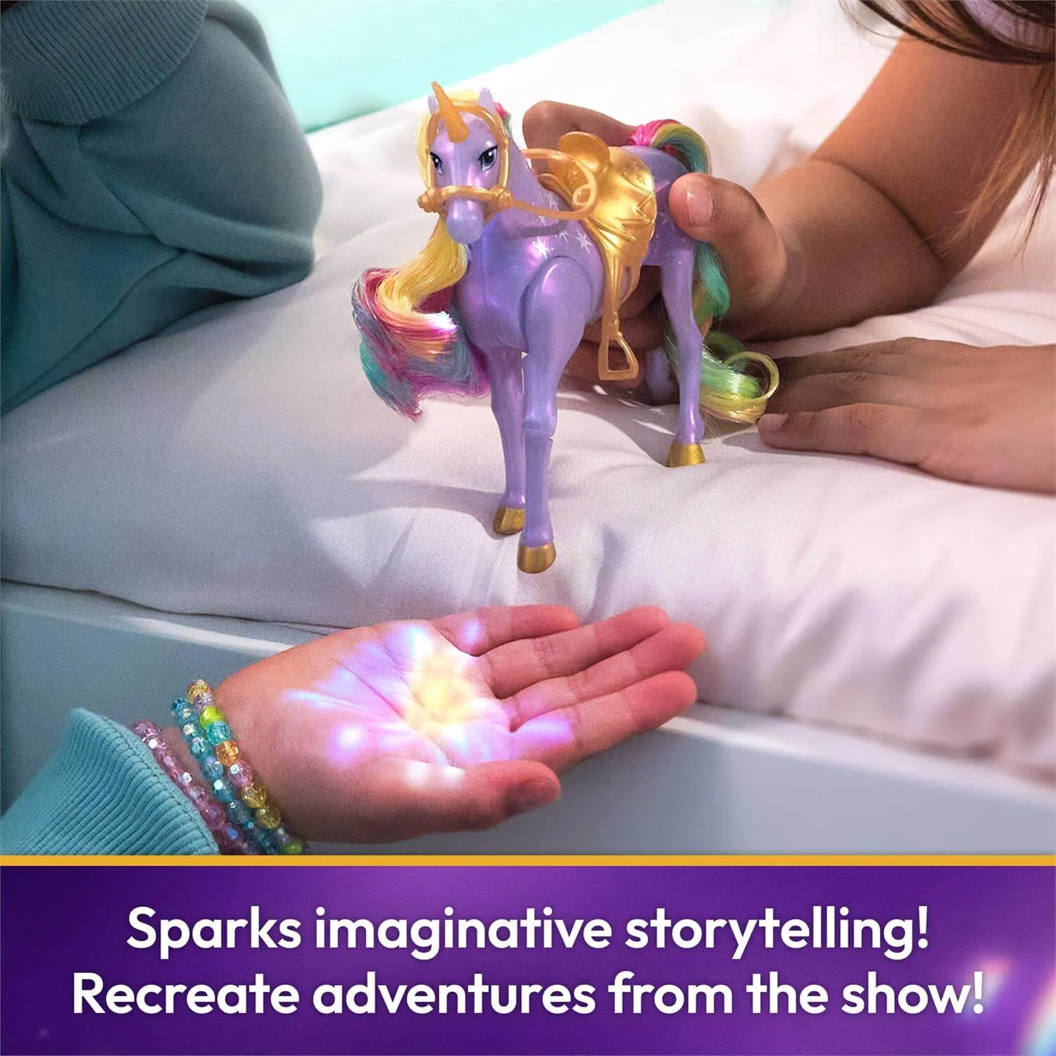 Spin Master Toys Unicorn Academy Sophia and Light Magic Wildstar Set