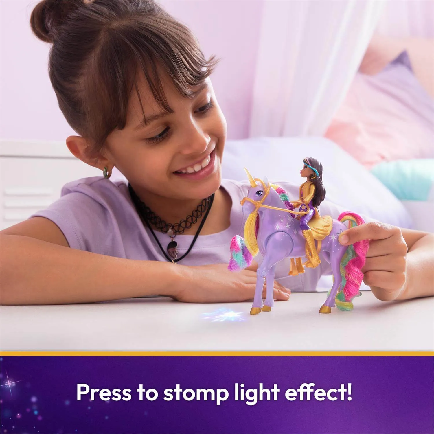 Spin Master Toys Unicorn Academy Sophia and Light Magic Wildstar Set