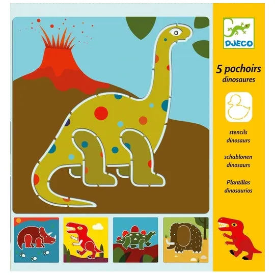 Stencil Set - Dinosaurs