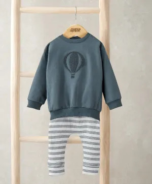 Striped Sweatshirt & Legging Set Babykids Mamas & Papas