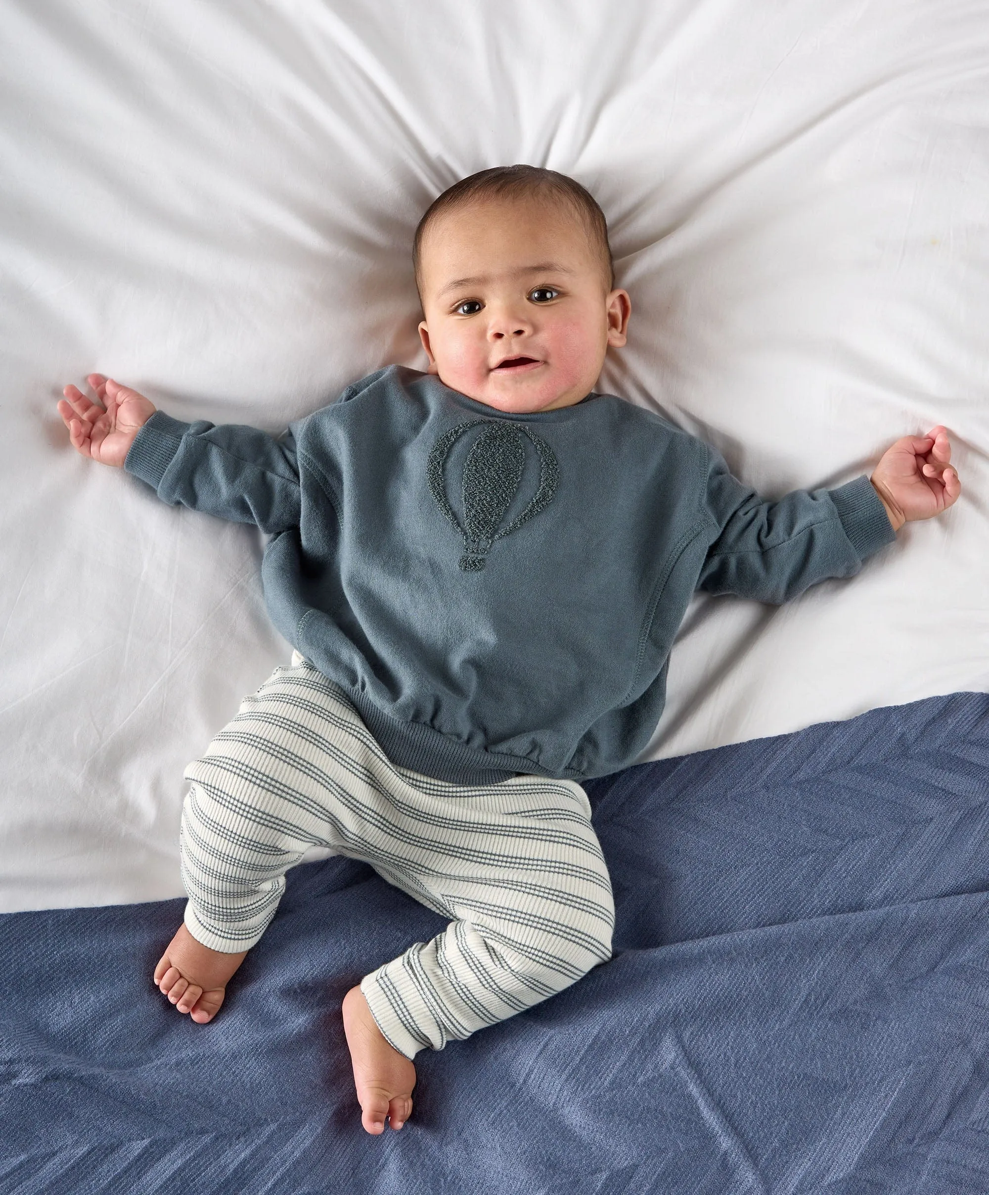Striped Sweatshirt & Legging Set Babykids Mamas & Papas