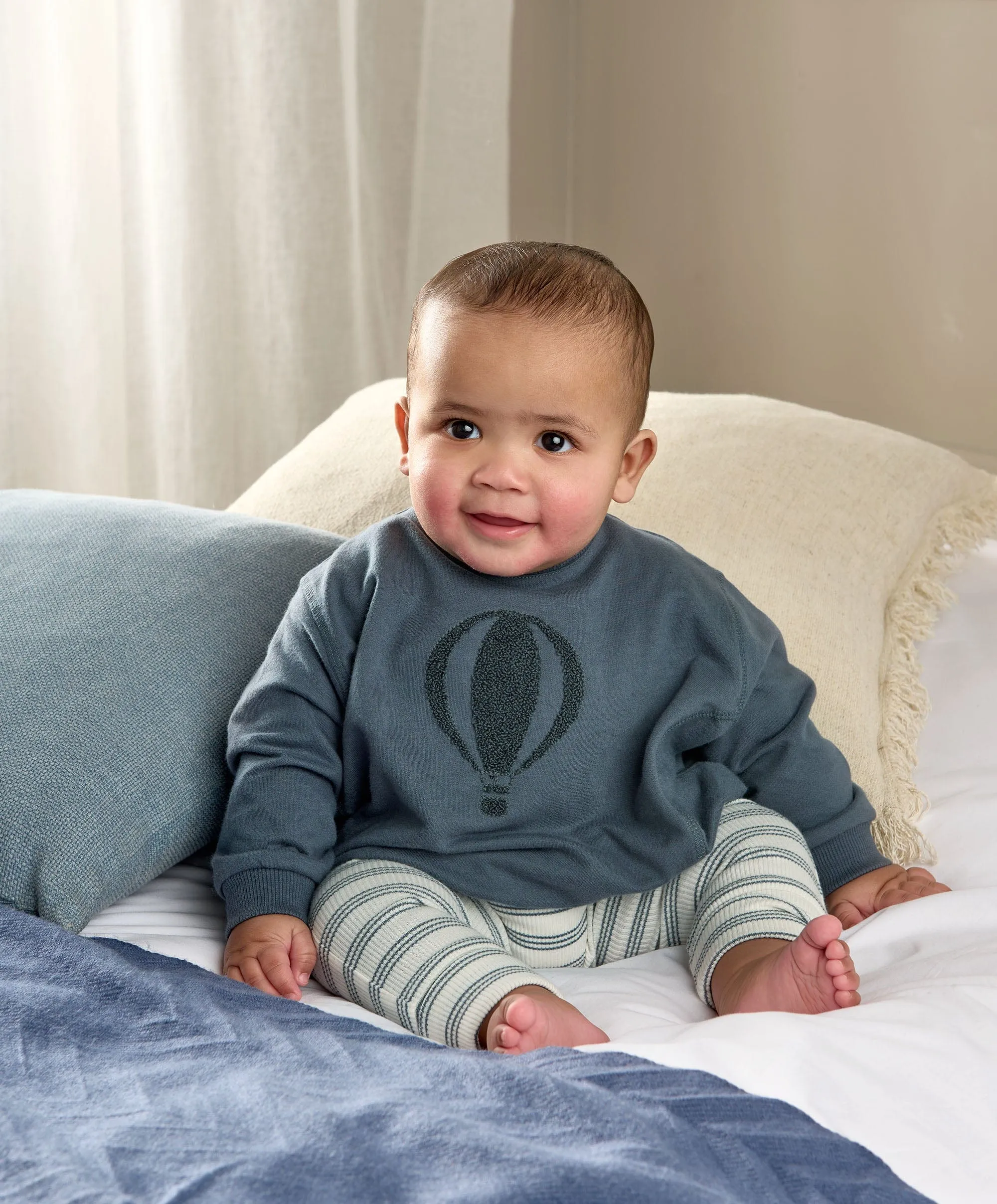 Striped Sweatshirt & Legging Set Babykids Mamas & Papas