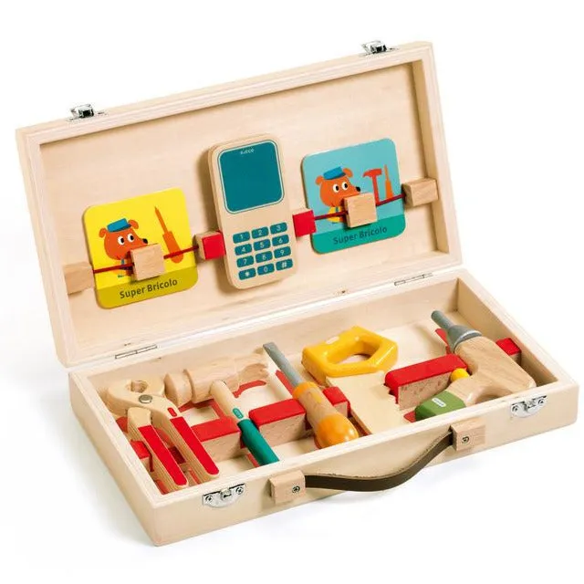 Super Bricolo Wooden Tool Kit