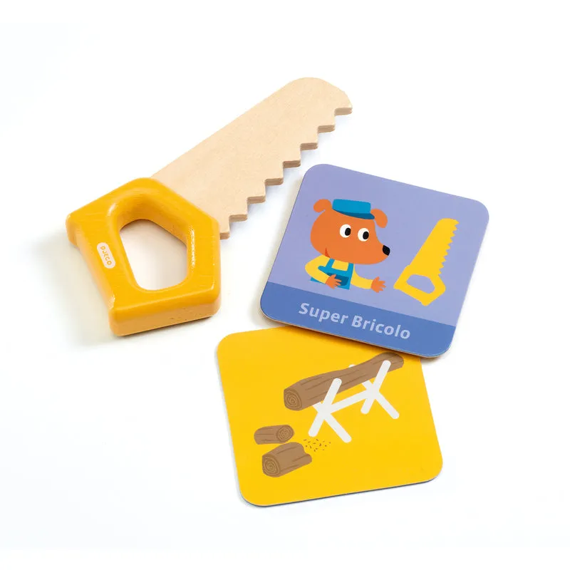 Super Bricolo Wooden Tool Kit
