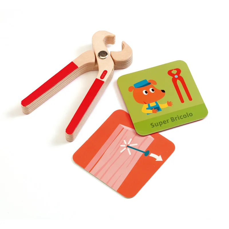 Super Bricolo Wooden Tool Kit