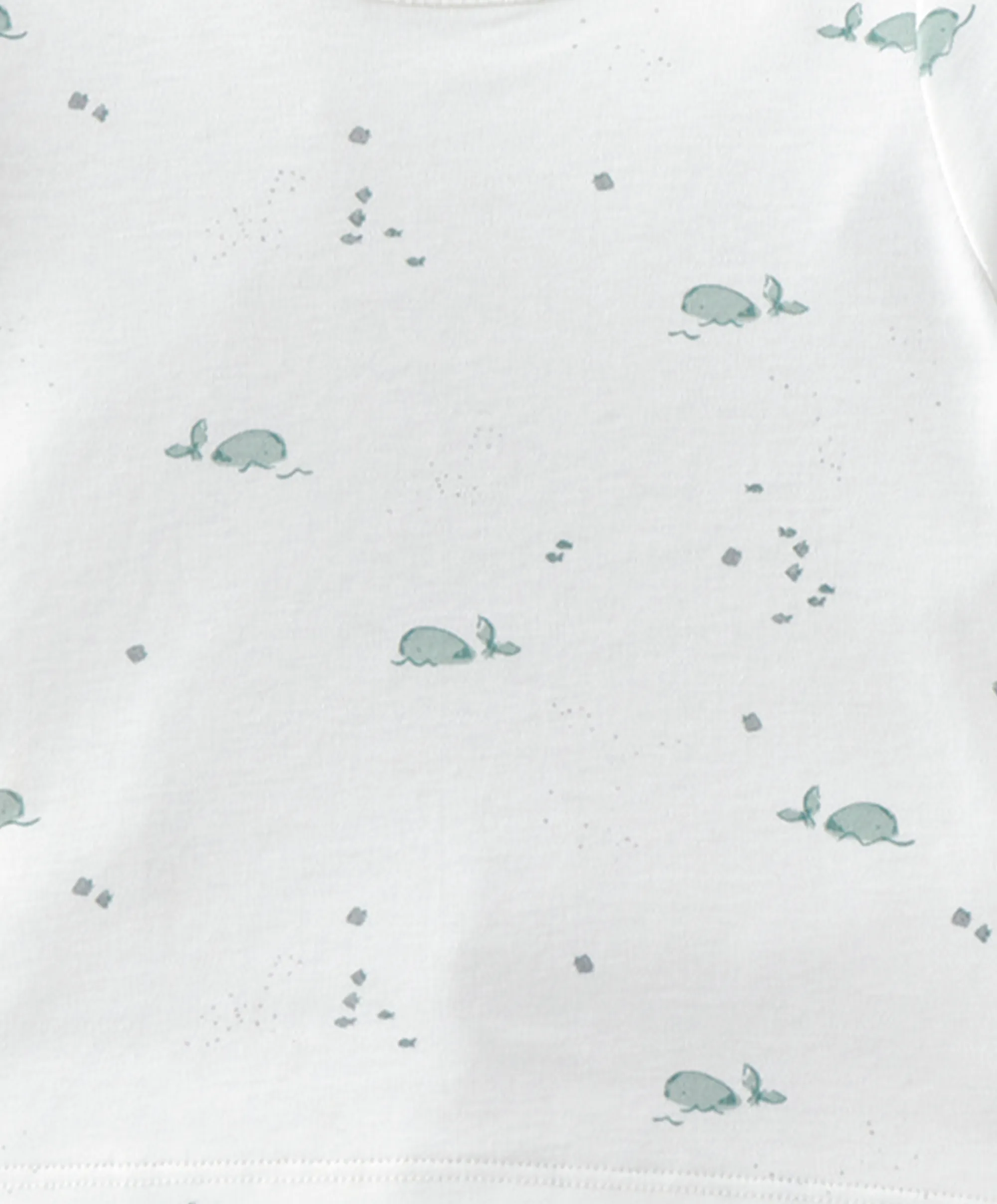 T-Shirt & Shorts Set (2 Pieces) - Whale Print Babykids Mamas & Papas
