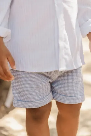 Tartine Et Chocolat Boys Girls BABY CITY AVENTURE SHORT10 - Bleu grisé