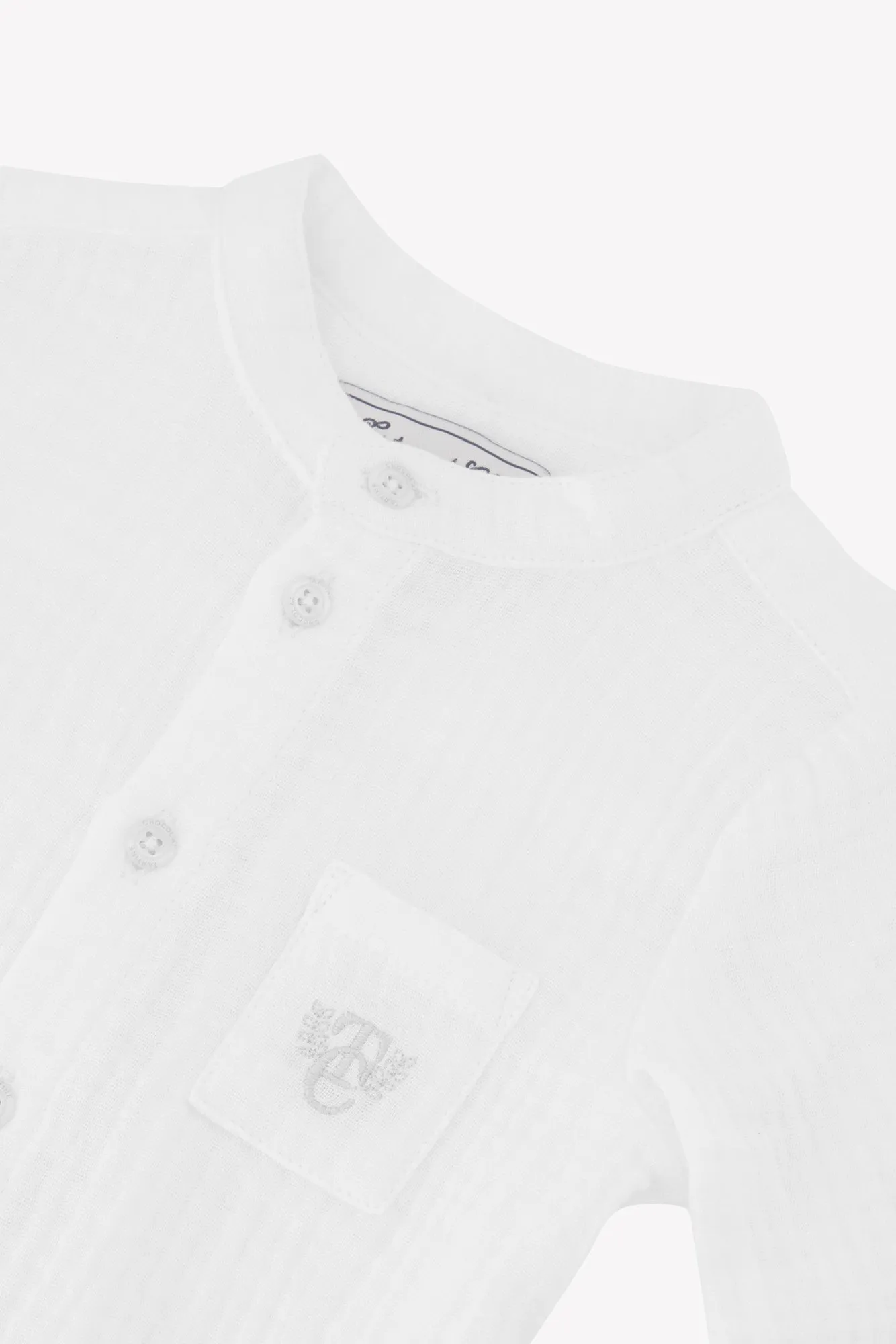 Tartine Et Chocolat Boys Girls BABY EXPLORATEUR EN HERBE CHEMISE5 - Blanc