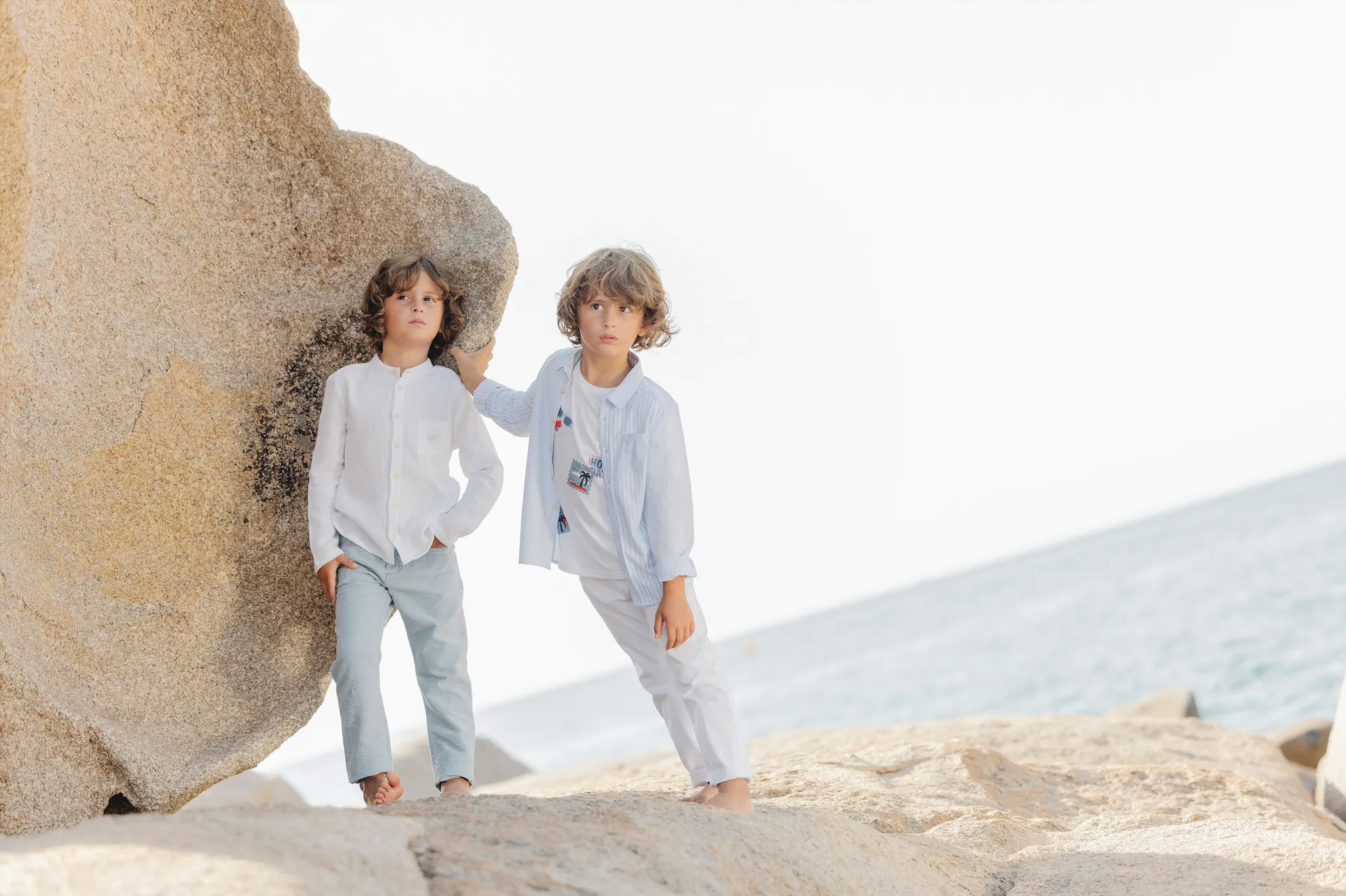 Tartine Et Chocolat Boys Girls BABY EXPLORATEUR EN HERBE CHEMISE5 - Blanc